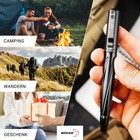 Boker Plus Twista Tactical Pen Aluminum Glass Breaker Kubotan Black 09bp0010