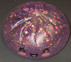 Purple Glitter Mystery Squishy Bun Dumpling -  Rare Glitter Limited Edition 