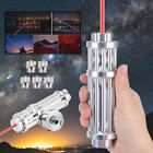 650nm Red Laser Pointer Pen Visible Beam Dot Light   5 Caps