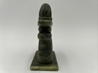Inukshuk Canadian Jade Stone Inuit Eskimo Statue Stacked Carving