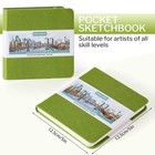 Hardcover Pocket Sketchbook  5  X 5  Mini Sketchbook  98lb 160gsm Heavyweight   