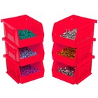 Akro-mils 30210 Akrobins Plastic Storage Bins  Space-saving Stackable Bins Fo   