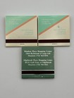 Cooter s Restaurant Bar Houston Texas Vintage 1980 s Matchbook Lot Of 3 Unstruck