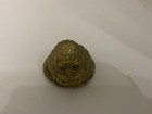 Antique Art Deco 1920 s Gold Cast Metal Owl Incense Burner Vantines No  1008