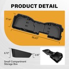 Under Seat Storage Box For 2014-18 Silverado Gmc Sierra 1500 Crew Cab Cargo Box