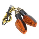2pcs 4pcs Motorcycle Turn Signal Lights Rear Indicator Lamp 12v With 10 Mm Holes