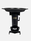 Traditional Cast Iron Uzbek Kazan Pan   Portable Heavy Duty Rocket Stove