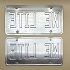 Expired 1999 Oregon Personalized License Plates  Pair  We Lite