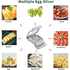 Egg Slicer Hard Boiled Eggs Heavy Duty Strawberry Slicer Cutter Tool For Kitchen