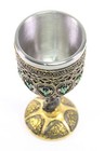 Bronze Royal Dragon Wine Goblet Skulls Medieval Collectible Home Decor Gift