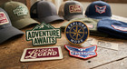 Custom Embroidered Hat Patches - Personalized Logo Text Name Iron On   Sew On