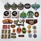 Boy Scouts Of America Vintage Bsa 34pc Patch Merit Badge Lot Council Reservation