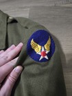 Named Early Wwii Us Army Air Corps Officer Dress Uniform Jacket With Felt Patch 