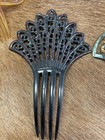 Vintage 1900   s Bakelite And Cellioud  Hair Combs