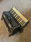 Vintage Beautiful Cellini Ramona Accordion With Case Made In Italy