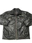 Vintage Aliza   s Outerwear Leather Bomber Jacket Medium Adult