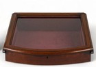 Antique Wood Glass Display Show Case