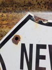 Vintage New Mexico Route 66 Porcelain Sign Us Highway Shield Road Roadway Marker