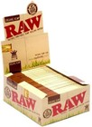 Authentic Raw King Size Slim Organic Hemp Rolling Papers Box Of 50 Packs  32 Ct 