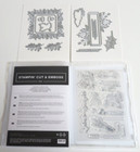 New Stampin Up Christmas Classics Stamp Set   Dies Holiday Greenery Frames