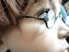 Antique Civil War Era Eye Glasses W Tin Case Brass 