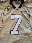 Vanderbilt Commodores Team Issued   Worn Nike Football Jersey  7 Medium