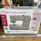Singer Hd4452 Heavy Duty Sewing Machine With Original Box And Extras Accessories