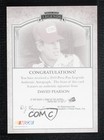 2010 Press Pass Legends Motorsports Masters Silver  99 David Pearson Auto Hof