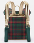 Disney Parks Mickey Mouse Christmas Holidays Plaid Loungefly Backpack - Bnwt