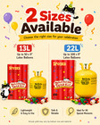 Spozer 13l   22l Helium Tank Pump Kit  Up To 50  100 Balloons For Party Supplies