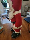 Vtg 1950s Coca Cola Santa Claus Rubber Face Black Boots W coke