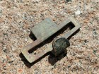 Ww1 Original German Army Relic Brass Hook For Leather Belt And Buckle  1698 
