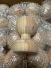4 5  Wood Post Cap Round Finial Vintage Bed Antique Furniture Decor Free Ship
