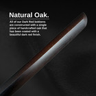 E-bogu Handcrafted Red Oak Bokken  39     Wooden Samurai Sword For Practice