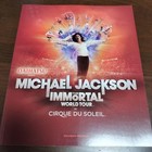 Brochure Michael Jackson Cirque Du Soleil