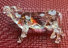 Swarovski Crystal Cow Figure  905775 Rare  no Box 