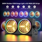 250w Led Retro Cob Blinder Light Dmx512 Rgb For Dj Equipment Stage Lighting