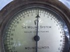 Vintage Steam Pressure Gauge By The Moline System Illinois  68