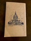 Petit Plan 316 Paris Vintage Fold Out Map Monuments  Attractions Curiosities