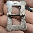 Vintage Rare Diablo Mfg Co Sterling Silver Belt Buckle 14 5g
