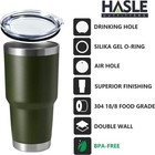30oz Stainless Steel Tumbler  Double Wall Vacuum Insulated Travel Mug Tumbler 