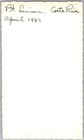 Vtg Snapshot Puerto Limon Costa Rica Palm Trees Park Path April 1947