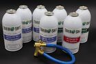 Envirosafe Arctic Air For R12 Auto Ac  Proseal   Oil   Brass Hose Kit