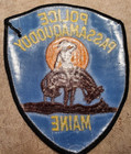 Me Vintage Passamaquoddy Maine Tribal Police Shoulder Patch