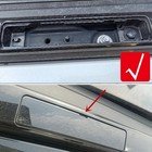 For Toyota Rav4 Xa50 2019-2024 Plastic Roof Rails Rack End Cover Shell Replace 