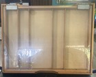 Vintage Hardwood Table Top Store Display Excellent  17 X 13 X 2 1 2 Qu