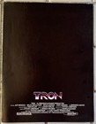 Disney Tron 1982 Movie 22    X 17    Foldout Promo Poster Science Fiction Sci-fi