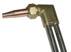 21  Acetylene Cutting Torch W Tip   Check Valves 90 Deg Fits Large Victor