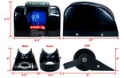Pactrade Marine Black Electric Anchor Winch Led Light Remote 100ft Power Button