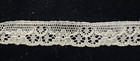 Vintage antique  Beige  Cotton Leavers Lace  10 Yards